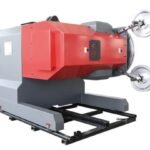 Rail Type Mining Rope Saw Machine