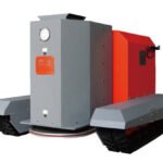 Crawler Type Mining Rope Saw Machine